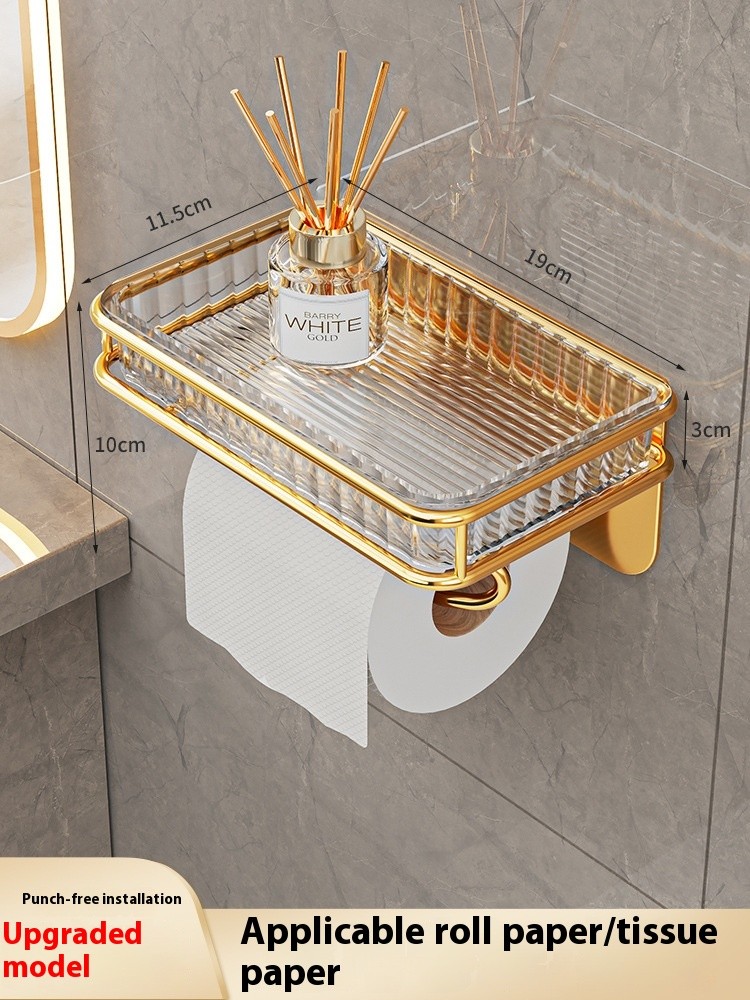 Bathroom Tissue Storage Rack