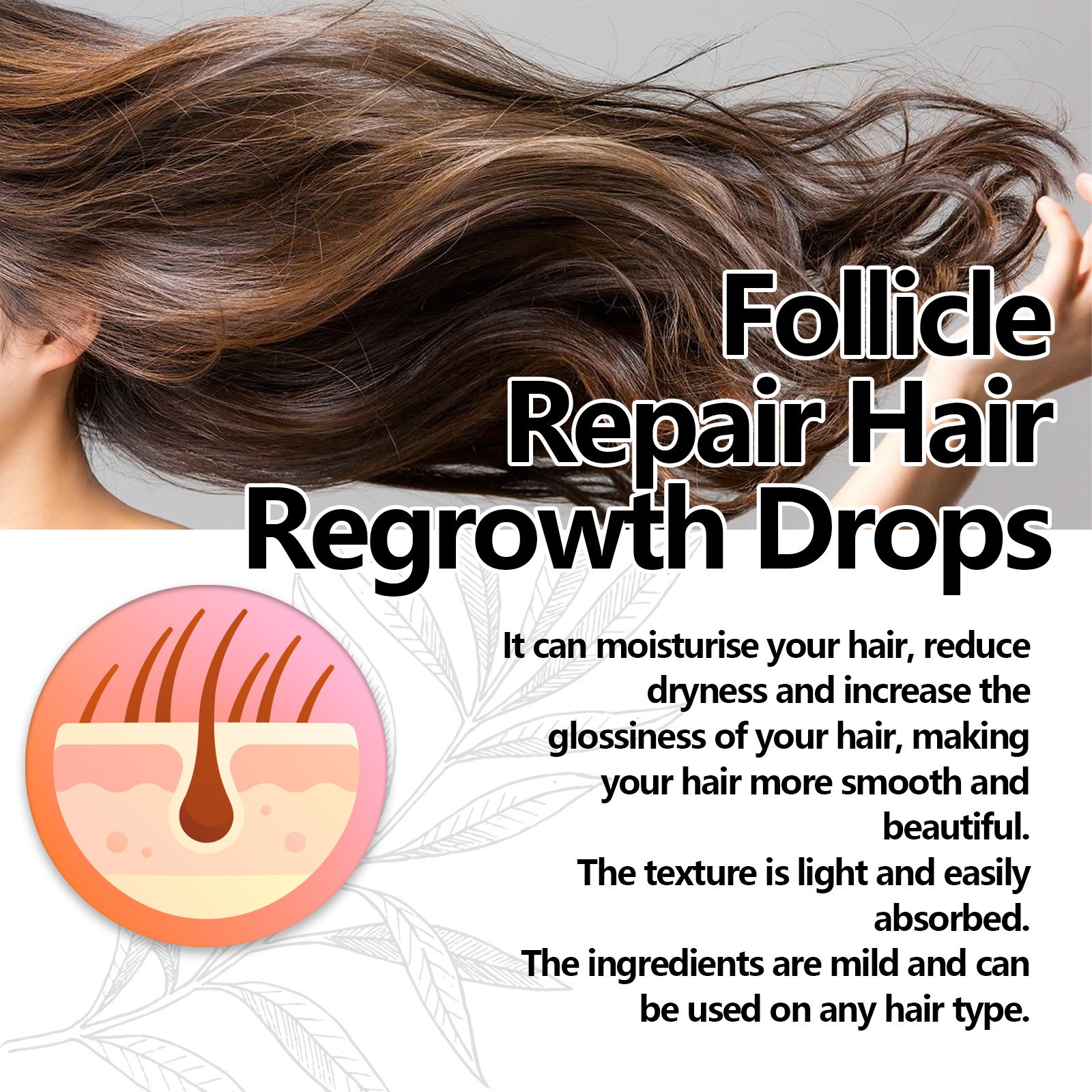 West Month Follicle Repair Hair Regrowth Drops