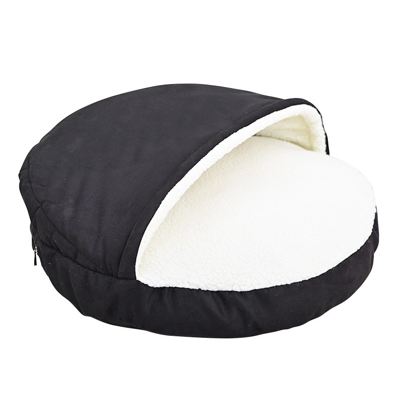 Cozy Dog Bed with Hood Comfortable and Warm Sleeping Spot for Your Pet