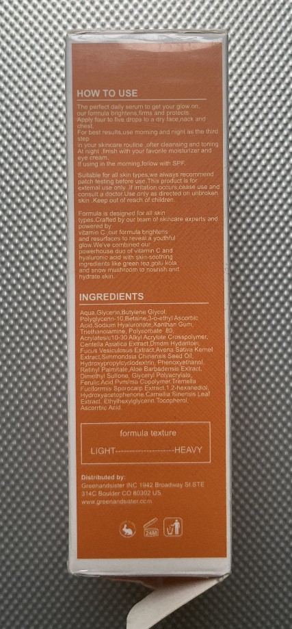 Glow Up! Vitamin C Serum  Illuminate Your Skin with Natural Brightening