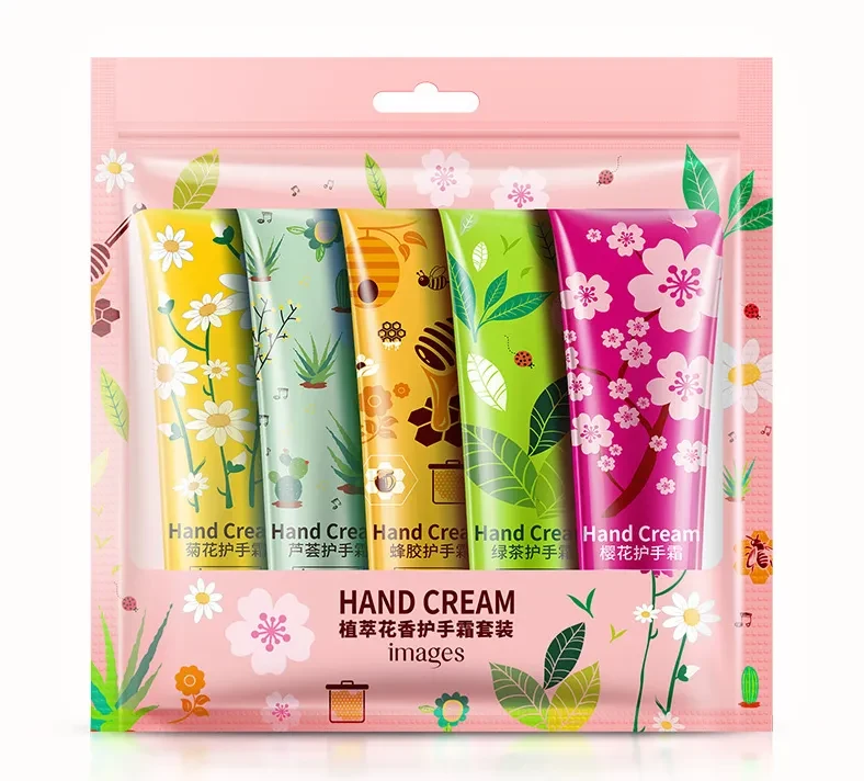 Floral Moisturizing Hand Cream Set Ladies