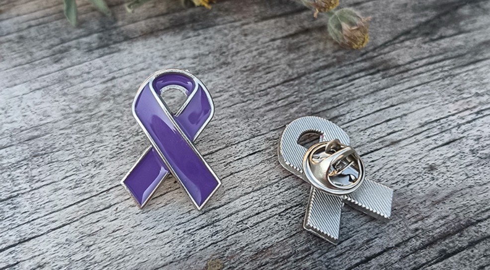 Cancer Awareness Ribbon Pins