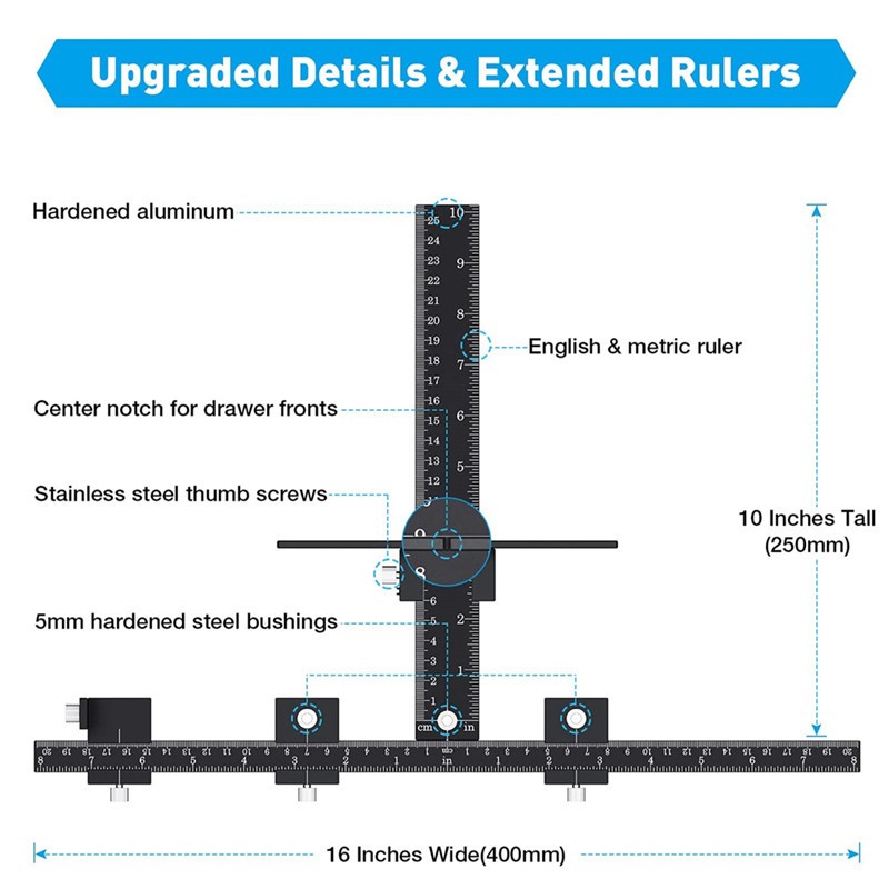 Cabinet Hardware Jig