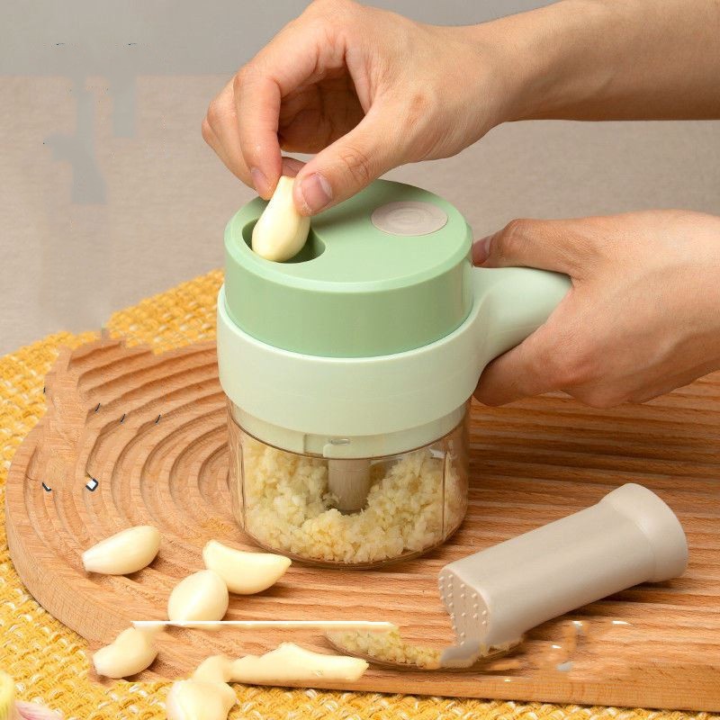 Multifunctional 4-in-1 Electric Vegetable Cutter