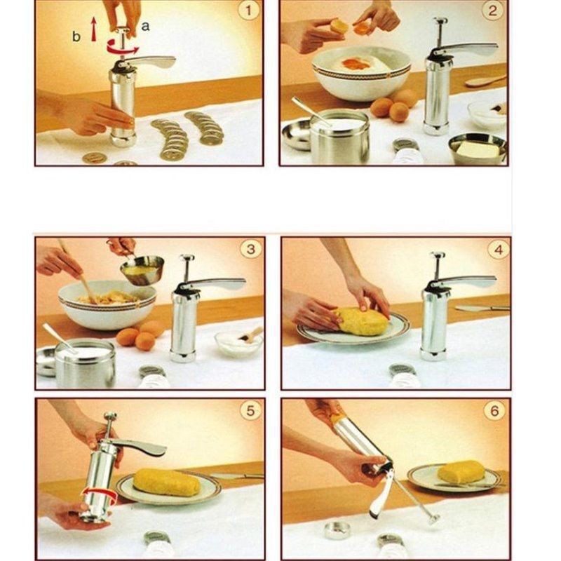Press Gun Cookie Maker