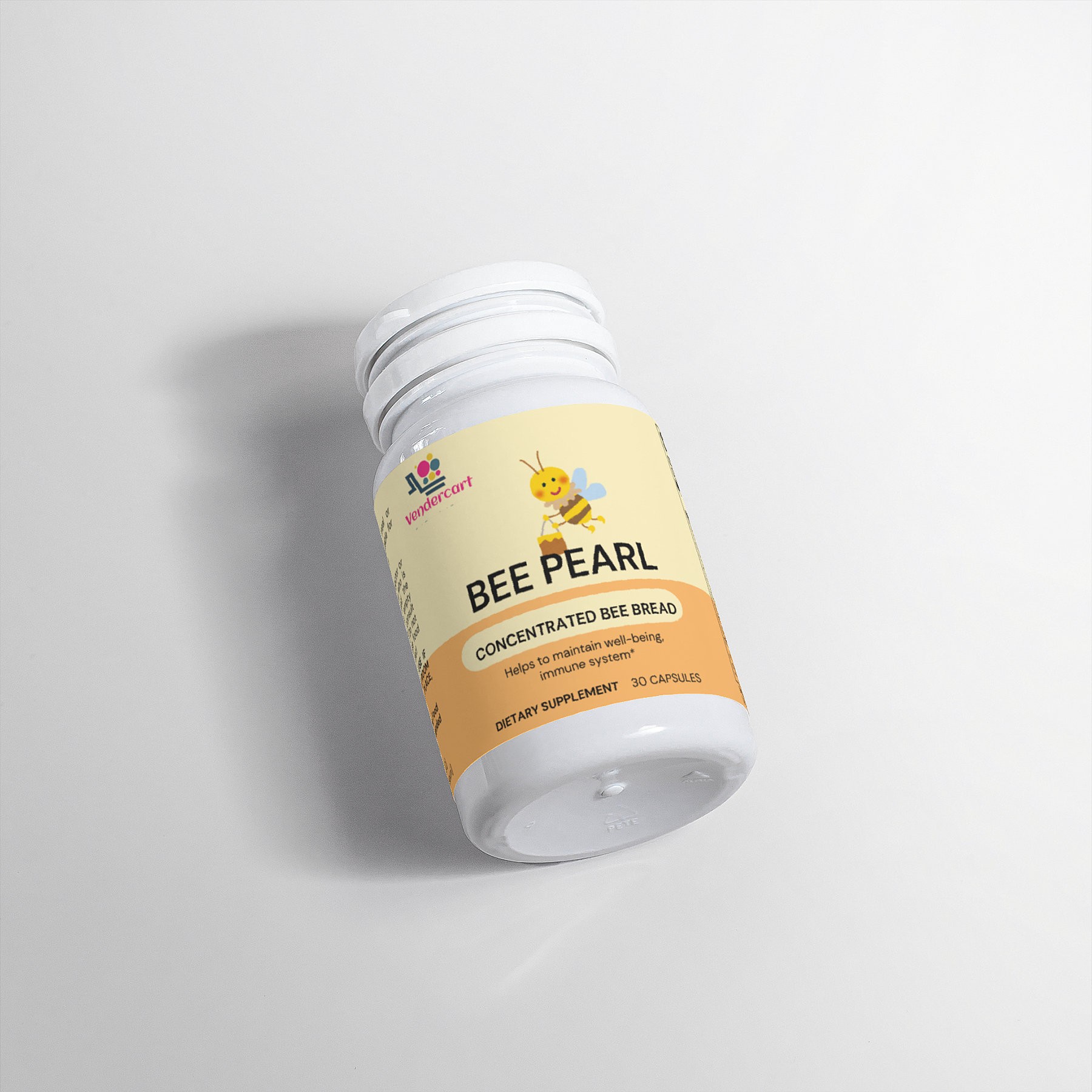 Bee Pearl Concentrated Bee Bread Capsules for Daily Wellness