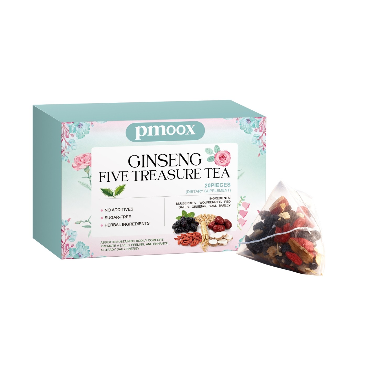 Ginseng Five Treasure Tea