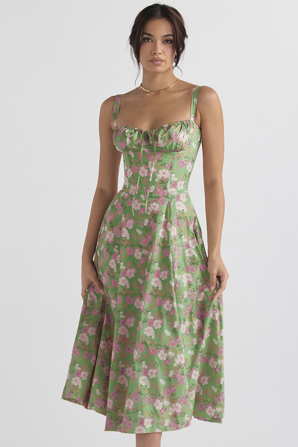 Sundress Floral Print Dress