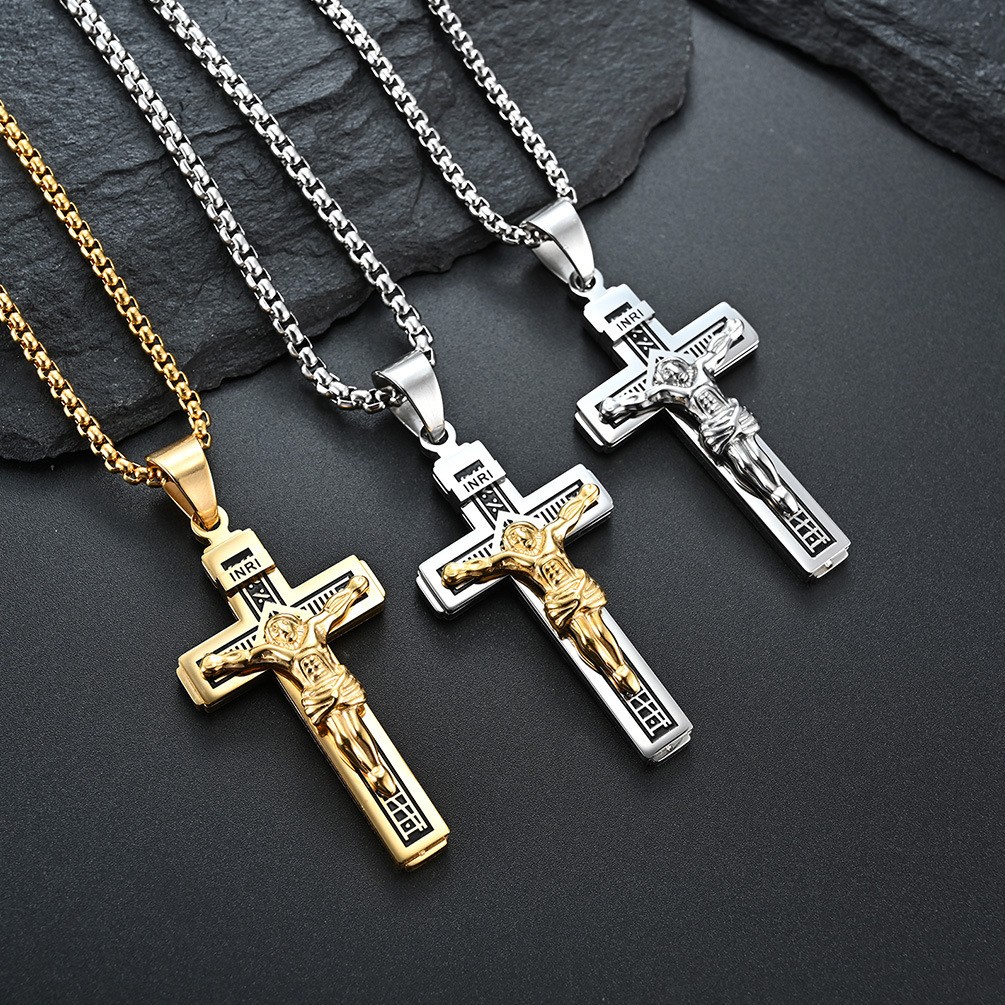 Fashionable Jesus Cross Necklace
