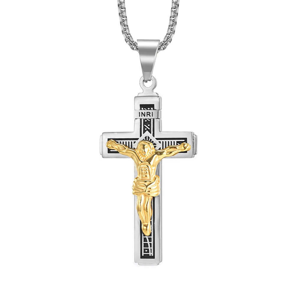 Fashionable Jesus Cross Necklace