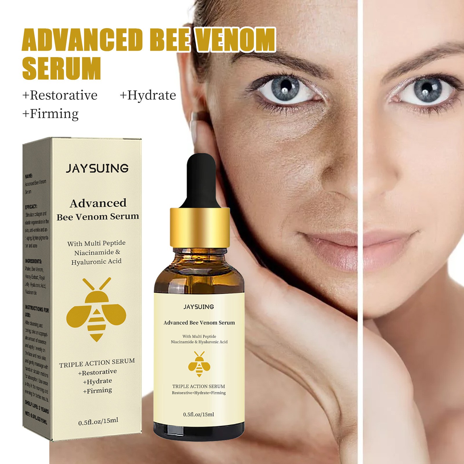 Facial Bee Venom Essence Serum