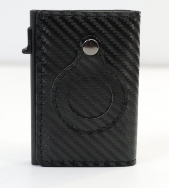 Leather Airtag Slim Wallet