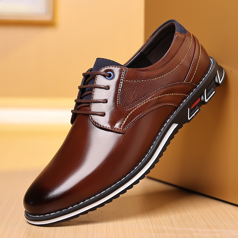 Men Leather Casual Shoes