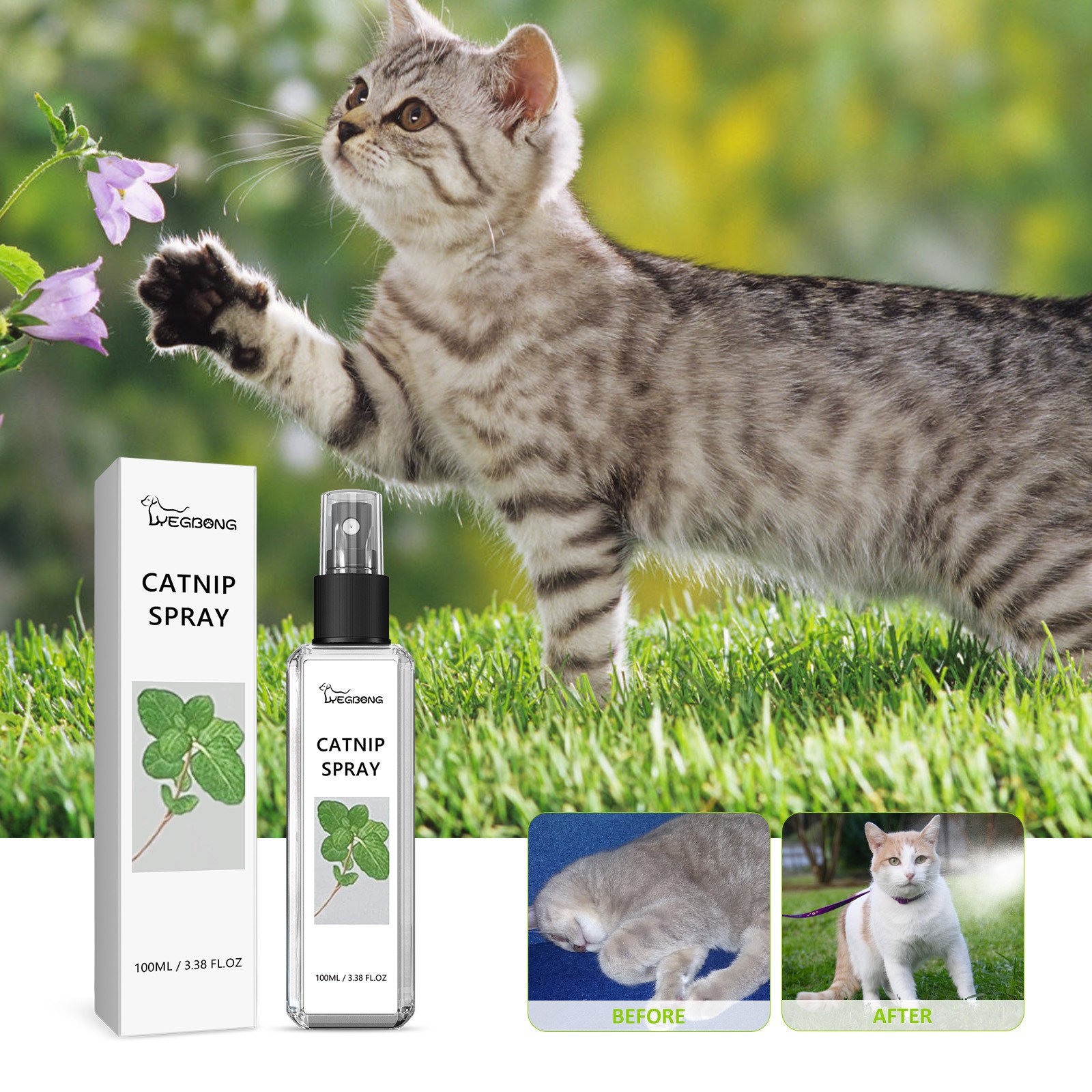 Celery Catnip Herbal Spray