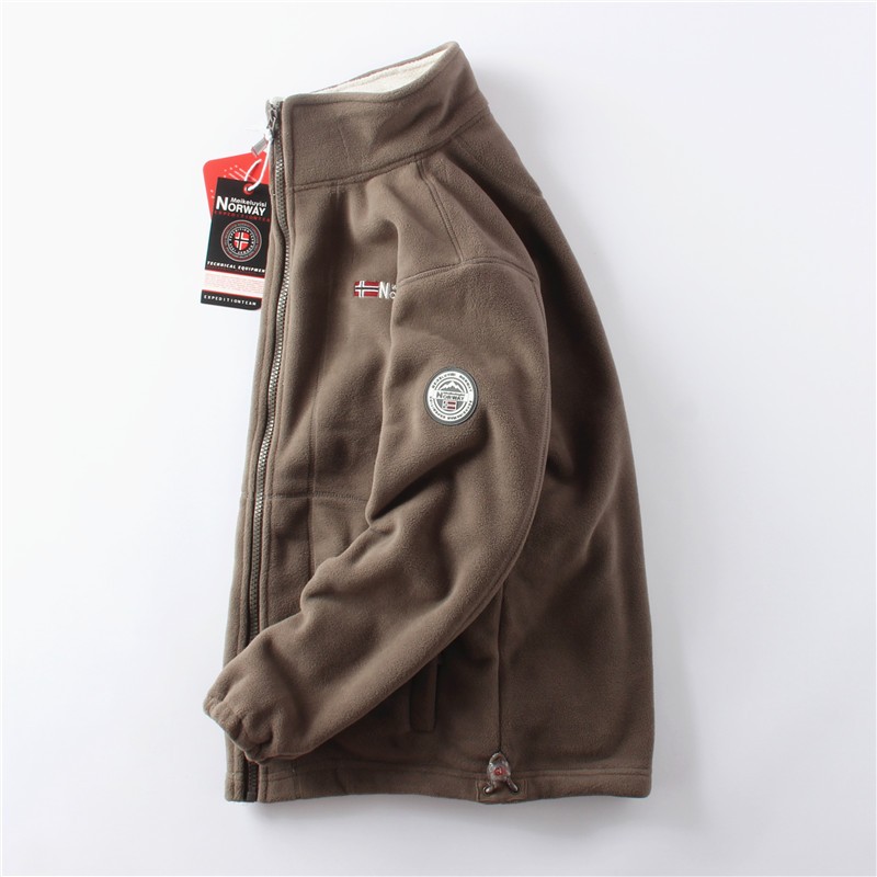 Warm Polar Fleece Pocket Jacket