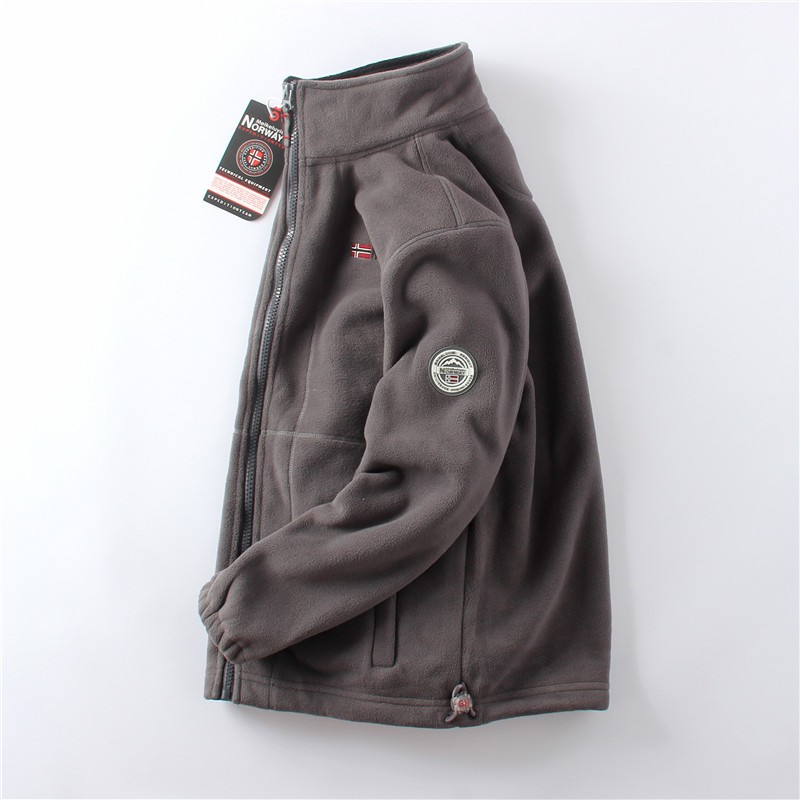 Warm Polar Fleece Pocket Jacket
