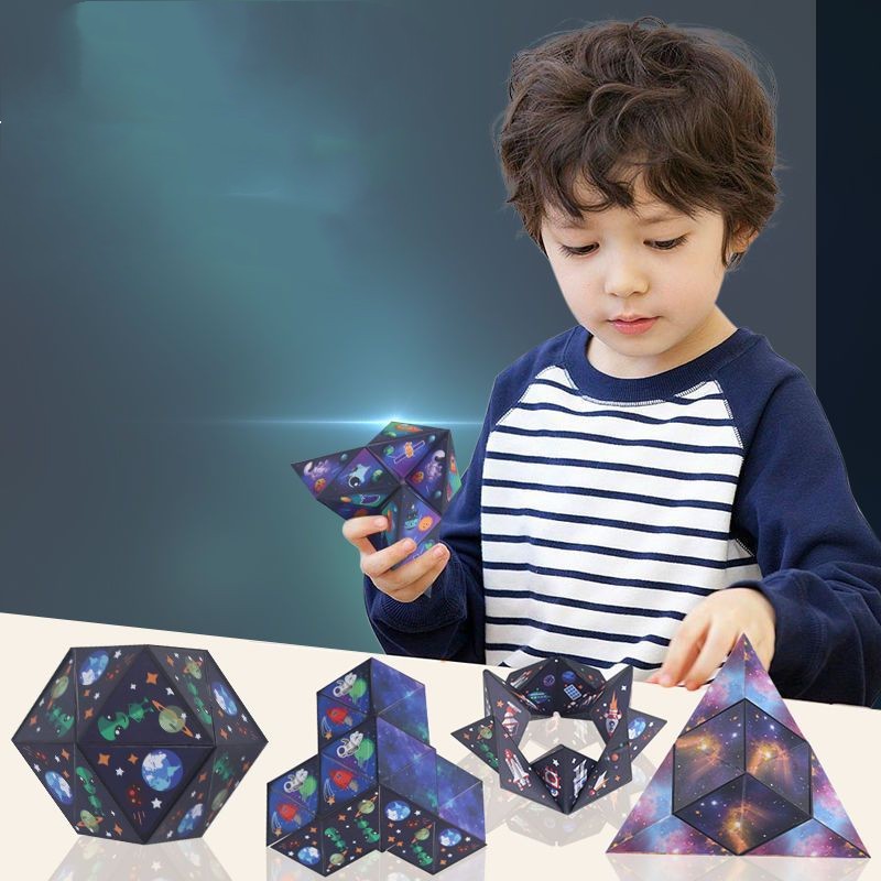 Shape Shifting Magic Fidget Cube