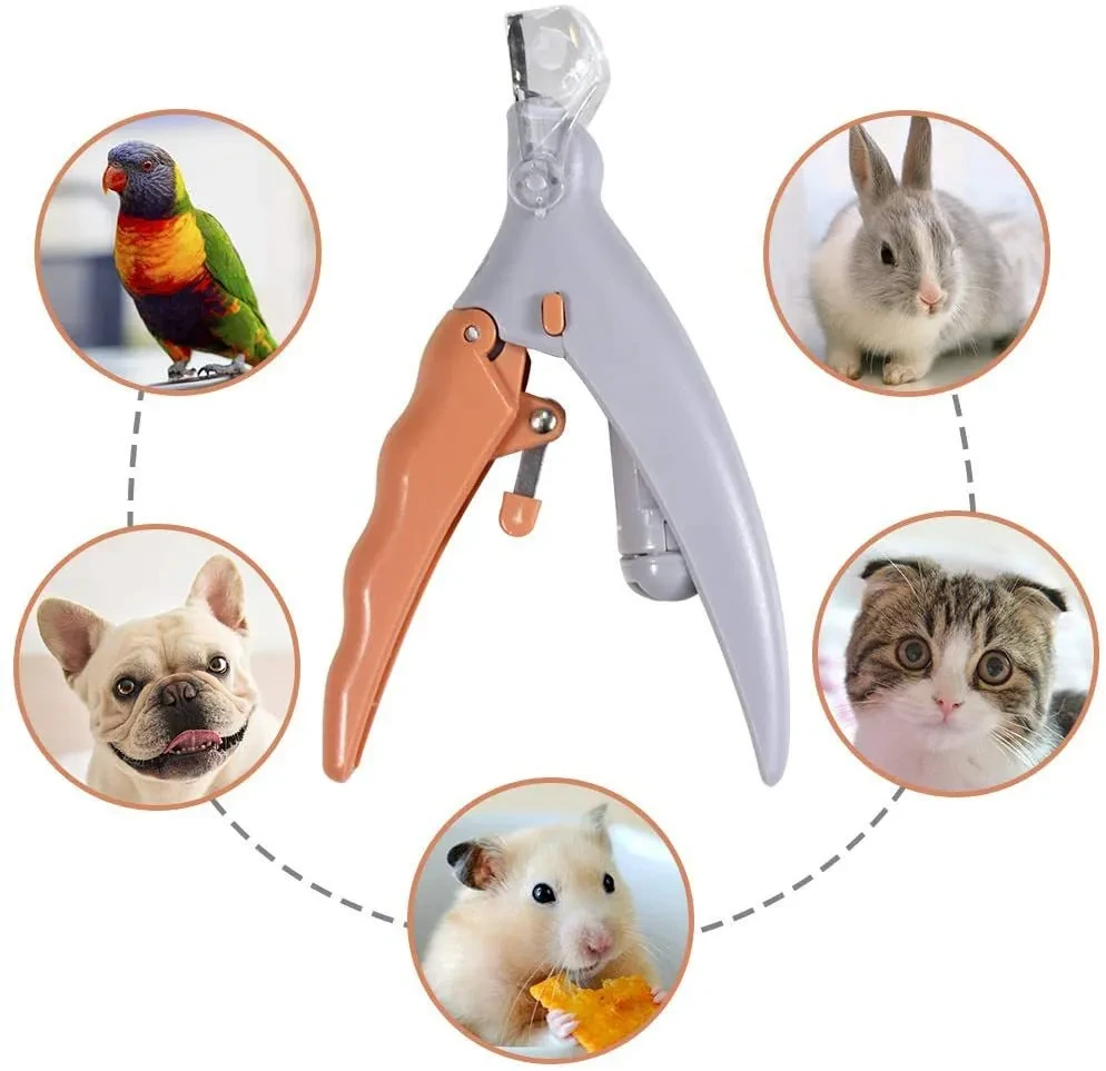 LED Light Pet Nail Clippers - 5X Magnification