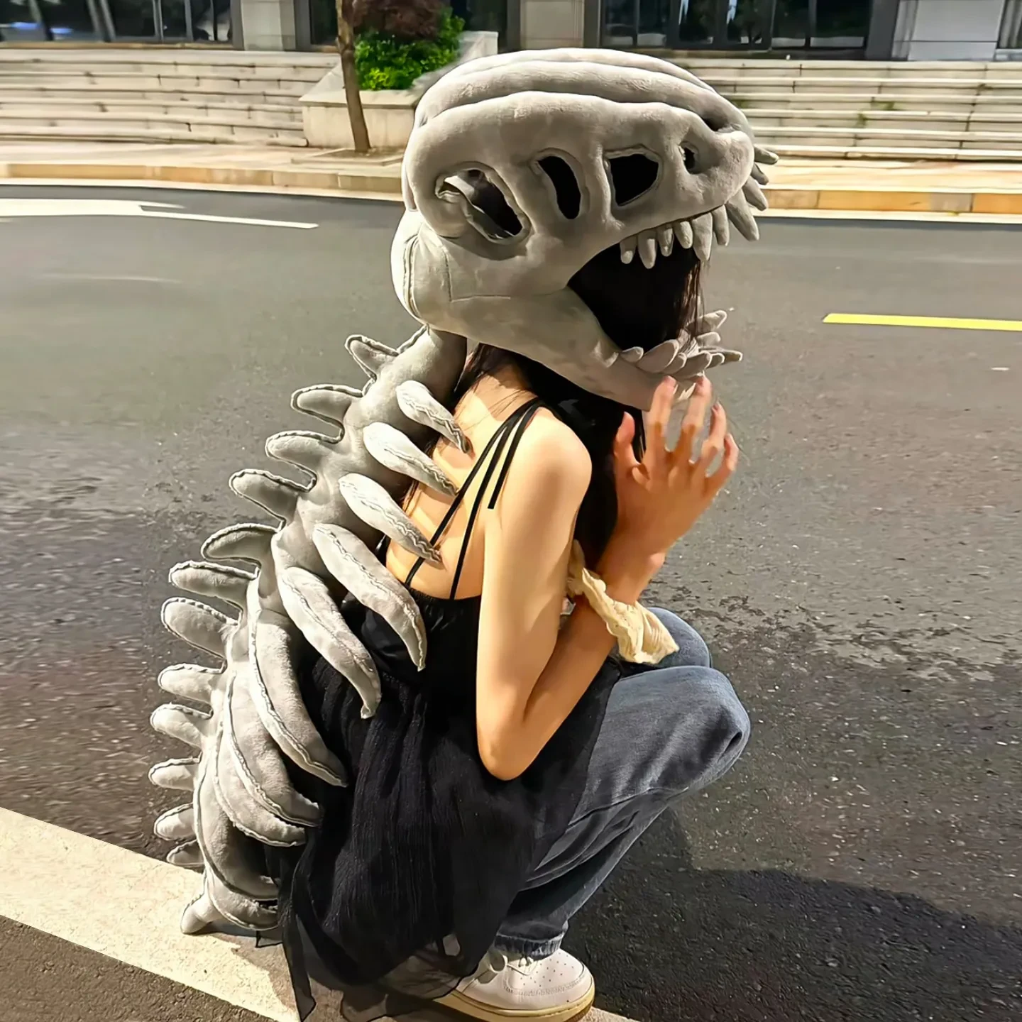 Realistic Dino Skeleton Costume