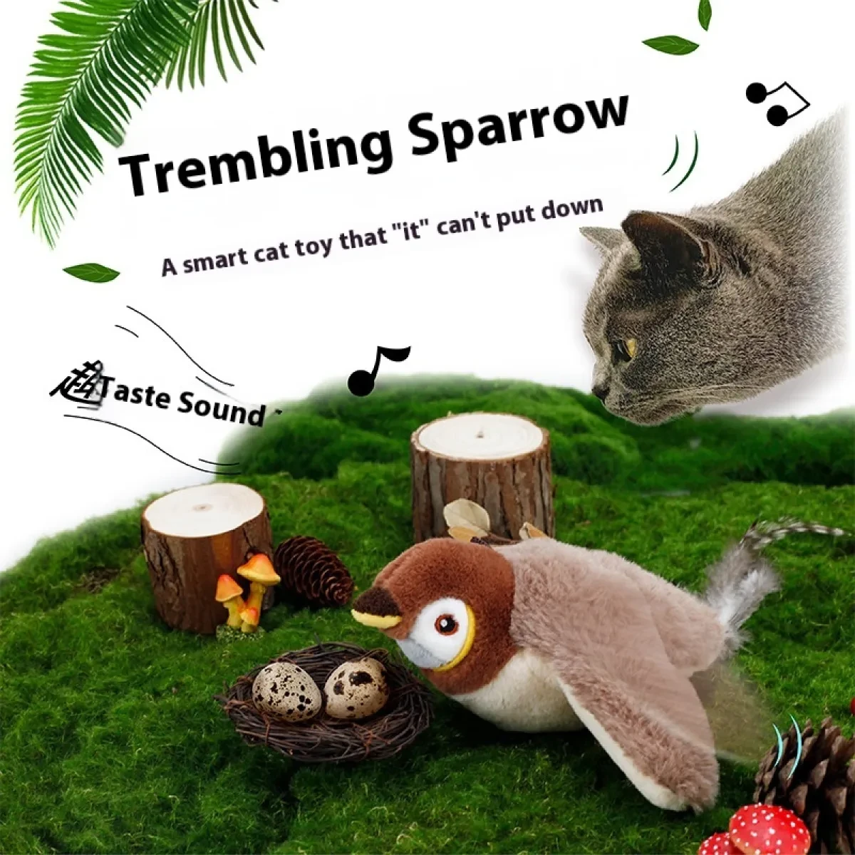 Upgraded Simulated Chirping Birds Toy