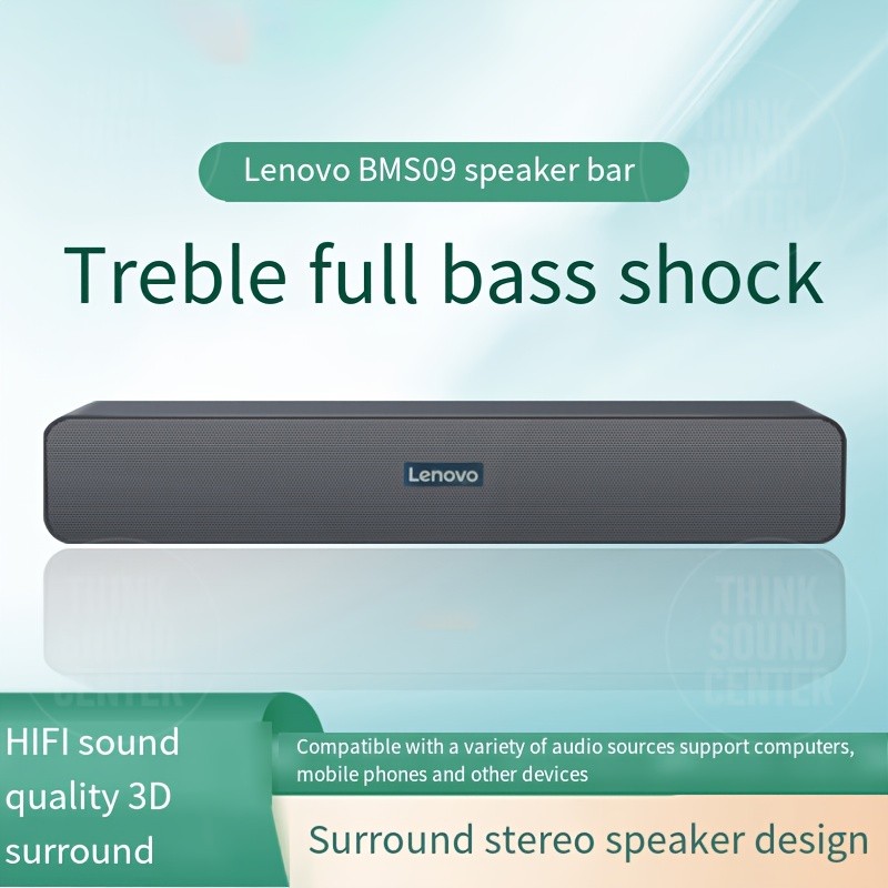 Lenovo Bluetooth Soundbar  Enhance Your Audio Experience at Home and Beyond