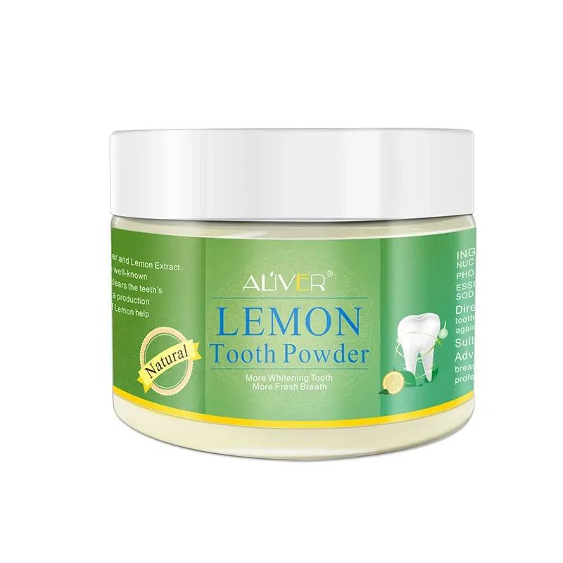 ALIVER Lemon Tooth Powder