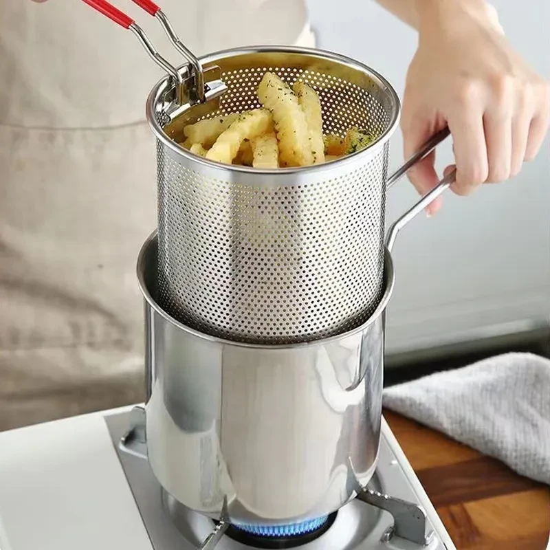 Multifunctional 304 Stainless Steel Fryer