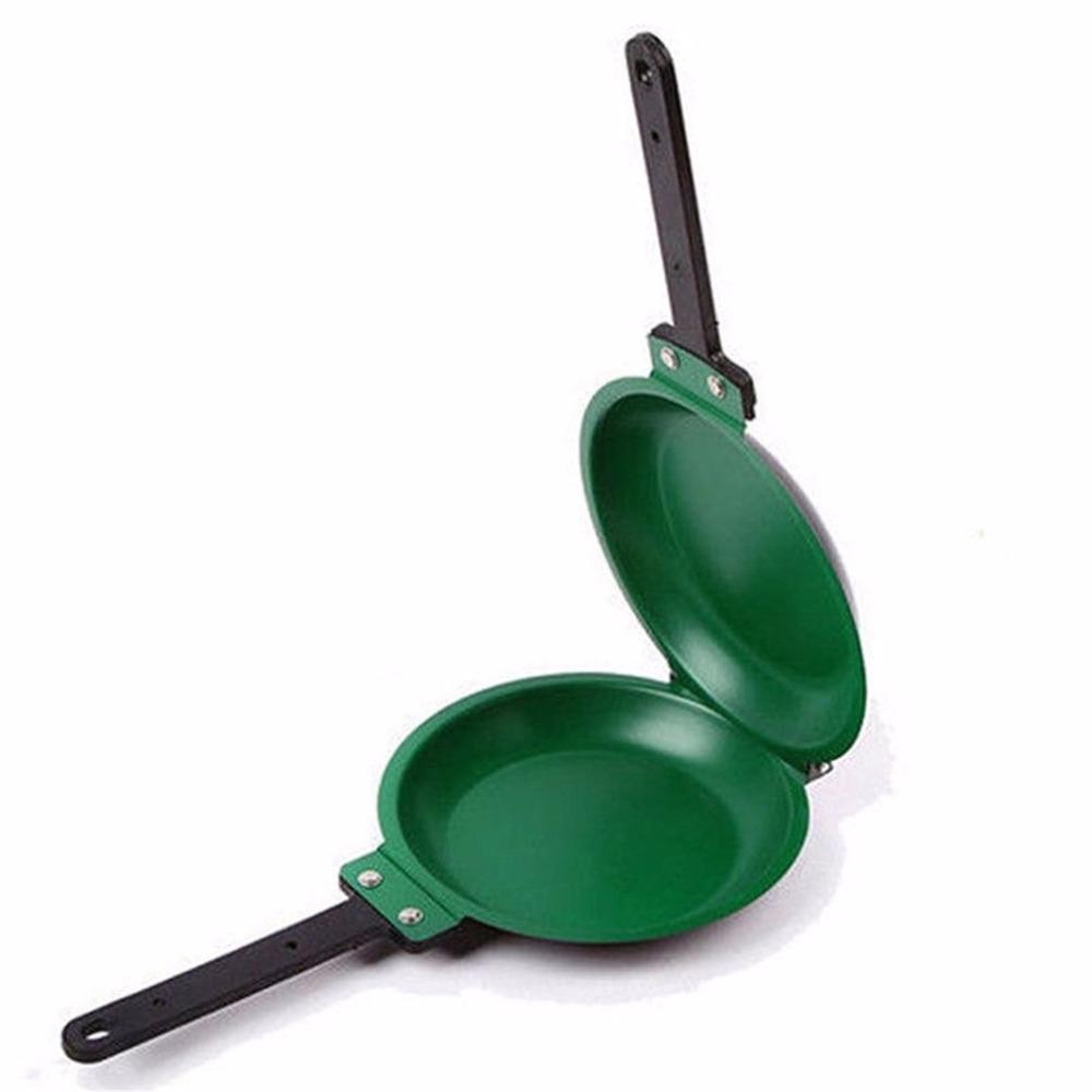 Double-Sided Camping Frying Pan