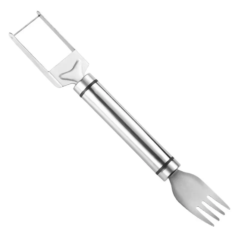 2-in-1 Stainless Steel Watermelon Fork Slicer