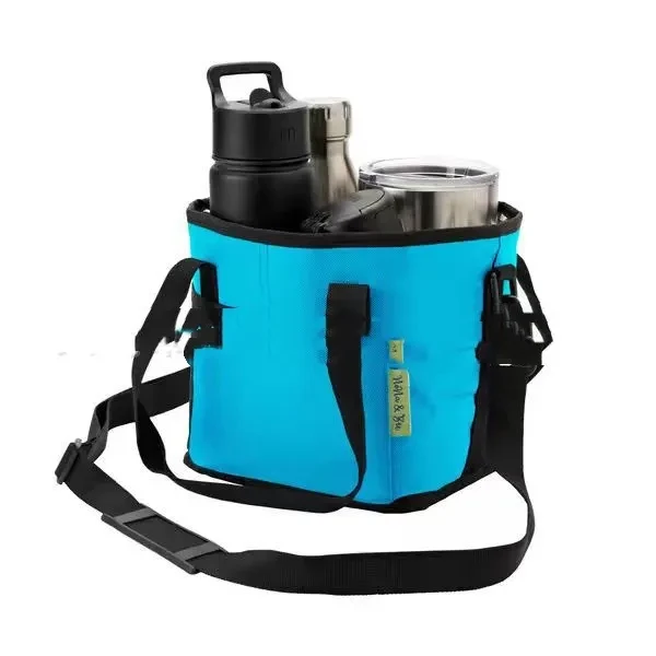 4-grid Insulated Drink Bottle Carrier Bag