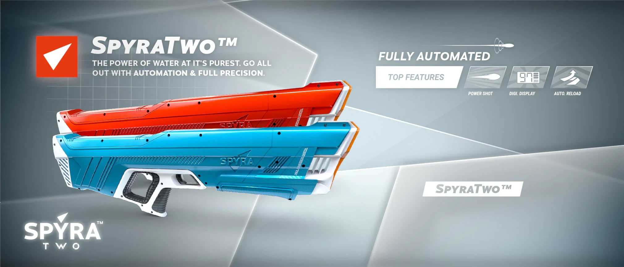SPYRA Water Gun Designed for GiftTree
