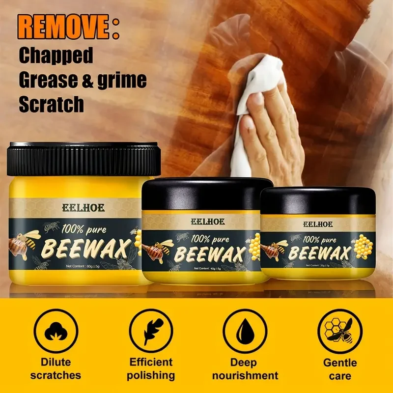 Furniture Shine Natural Beeswax - Wood Floor Polishing & Maintenance