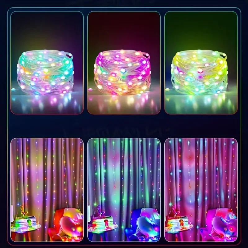 Smart Christmas String Lights 15m