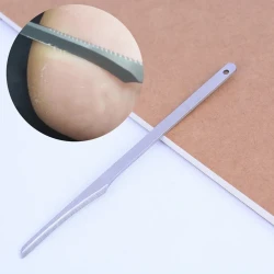 Steel Beauty Manicure Flat Pedicure Spatula