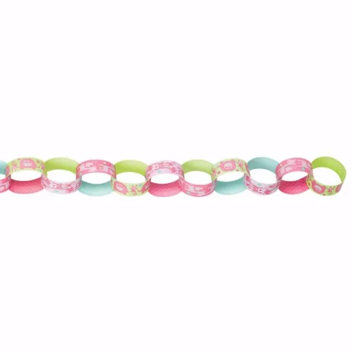 One Wild Girl Chain Link Garland