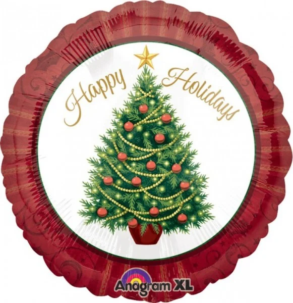 Foil Balloon - Twinkling Tree