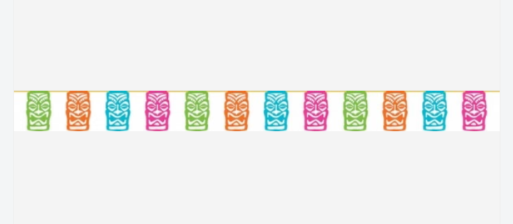 Tiki Flag Banner - Paper