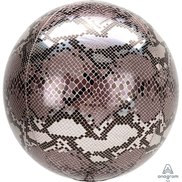 Balloon - Orbz XL Snake Skin Print