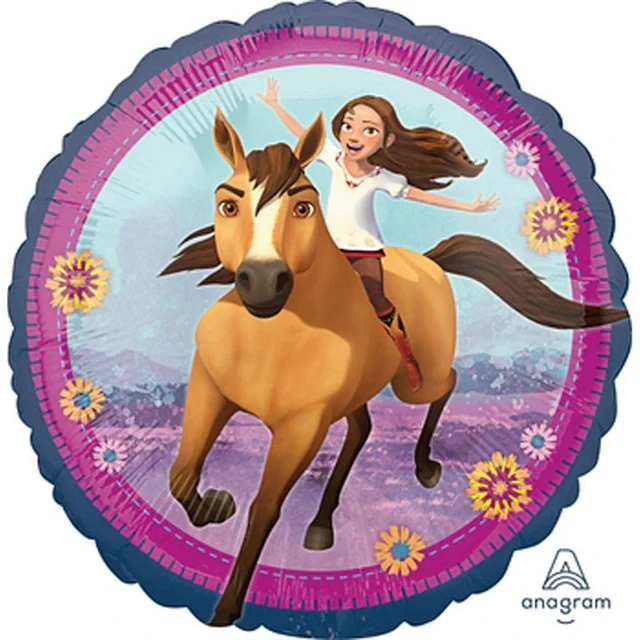 Foil Balloon - STD HX Spirit Ride Free (45cm)