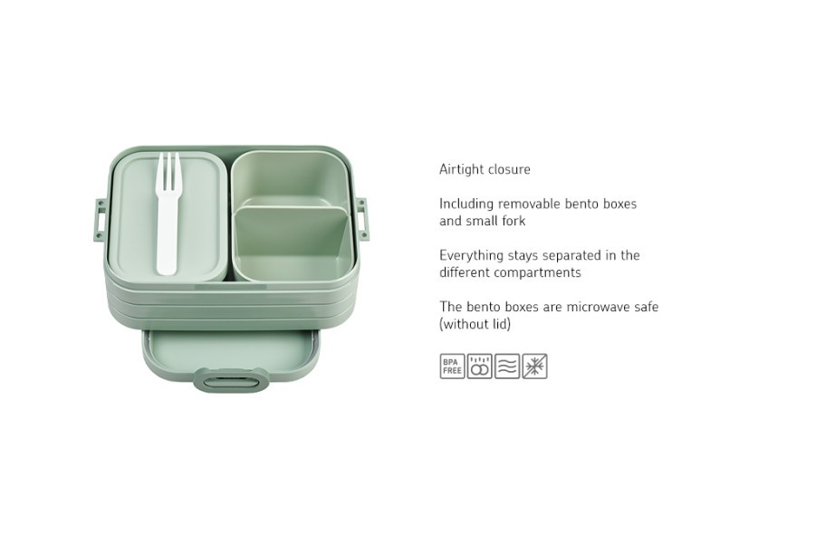 Bento Box Midi Nordic Sage - Mepal