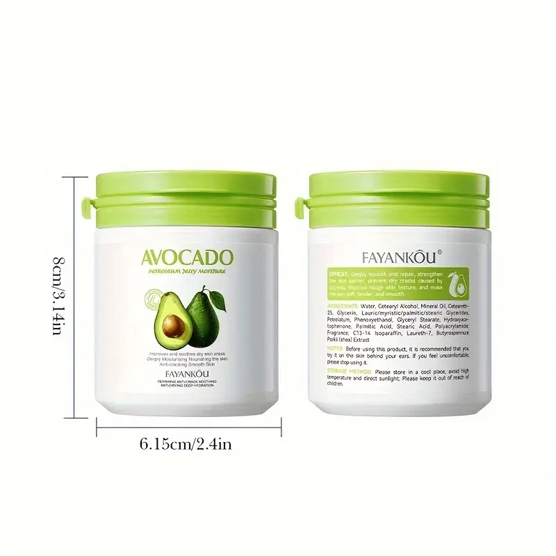 Avocado & Glycerin Body Moisturizing Cream