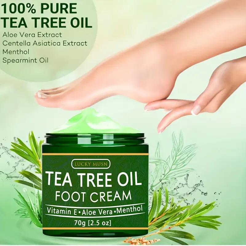 LUCKY MUSN Tea Tree Oil Foot Cream