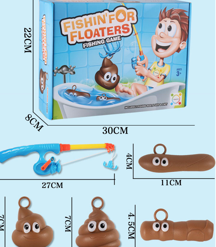 Fishing For Poop Toy Set