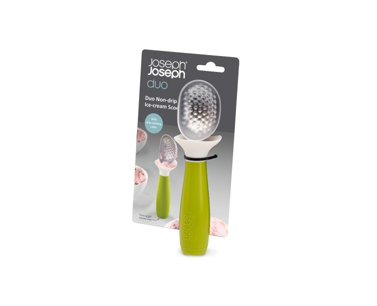 Non-drip Ice-cream Scoop (Green) - Joseph Joseph Duo