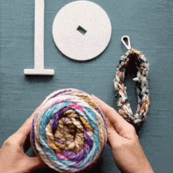 New Year Hot Sale 50% OFFPortable Wrist Yarn Holder, Travel Wrist Hanging Yarn Dispenser, Gift for Crocheter