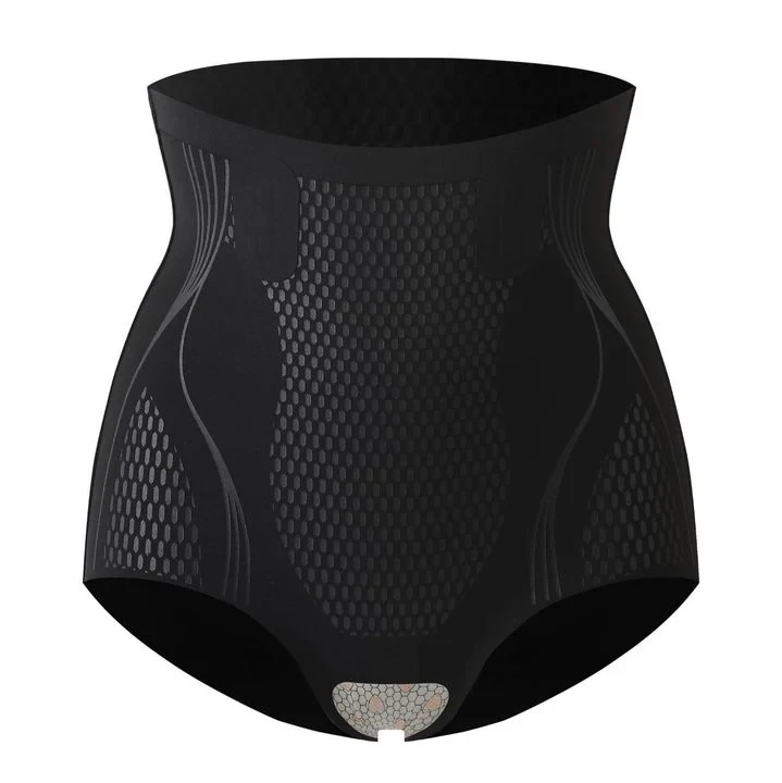 Fat Burning Ice Silk Ionic Fiber Shaping Shorts
