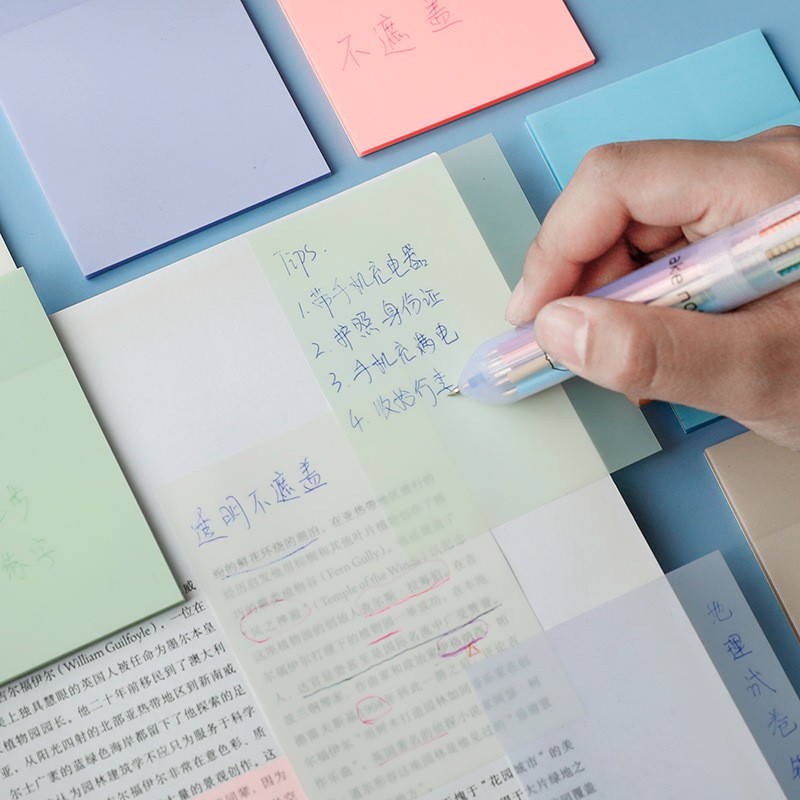 Transparent Sticky Notes
