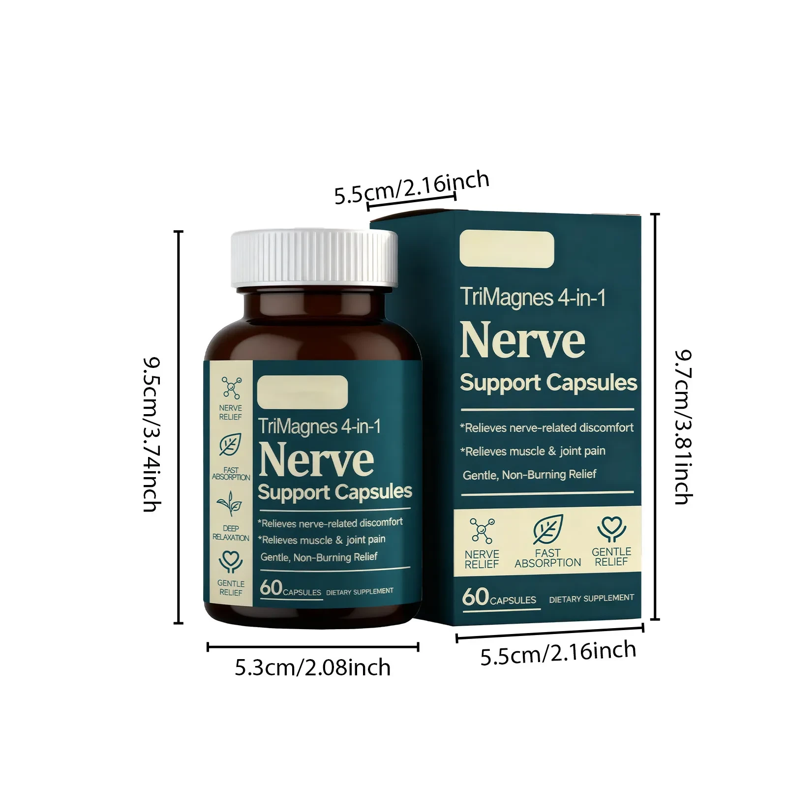 TriMagnes 4-in-1 Nerve Support Capsules