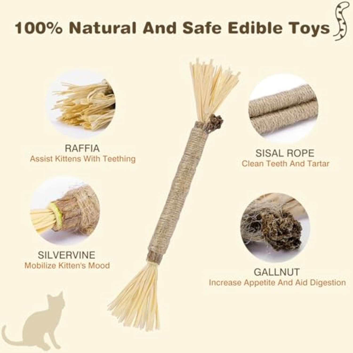Natural Silvervine Dental Sticks