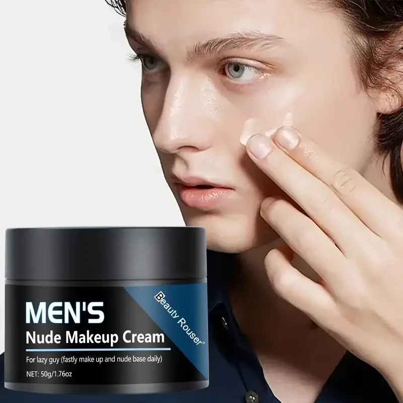 Beauty Rouser Men's Nude Makeup Cream Oil-Control & Moisturizing (50g)